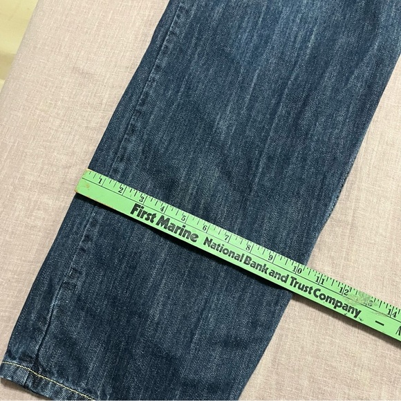 Vintage Levis SilverTab Jeans Dark Wash 36x32 Baggy Fit Y2K 90s Streetwear Skate - Picture 4 of 9